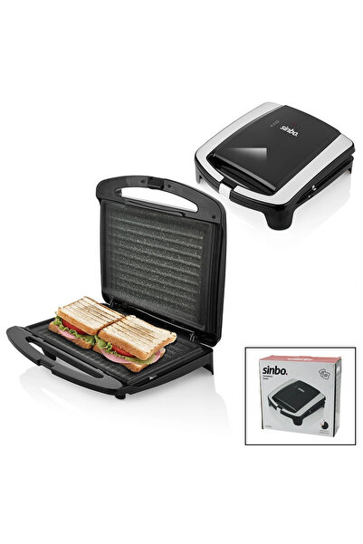 ALFA AKSESUAR 03 Electric Toaster 2 Slice Granite Non-Stick Surface - Lockable Lid 750W Ssm-2587