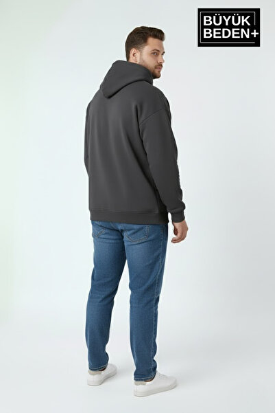 Superlife Чоловічий великий розмір Chef з принтом, капюшон, зручний крій, світшот SPR26BSW966