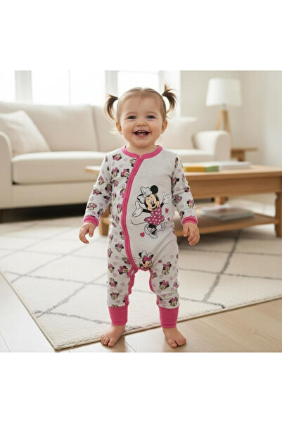 Disney Minnie Mouse Cotton Jumpsuit - PINK