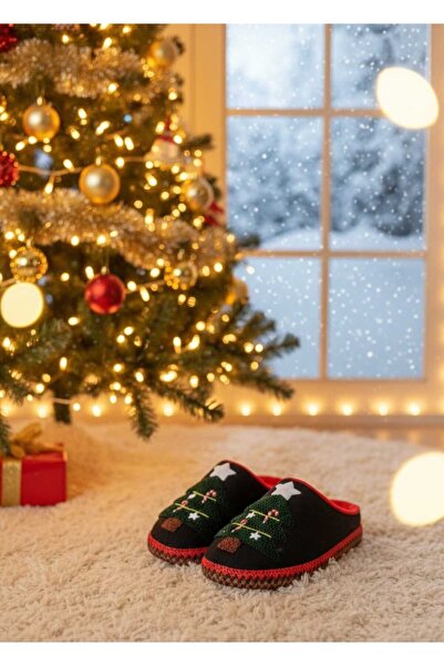 maydos Дамски домашни пантофи с коледен мотив