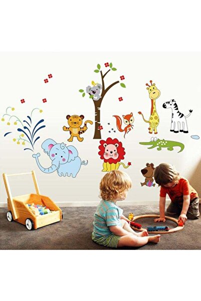 Generic Jungle Toons Animal Removable Wall Stickers
