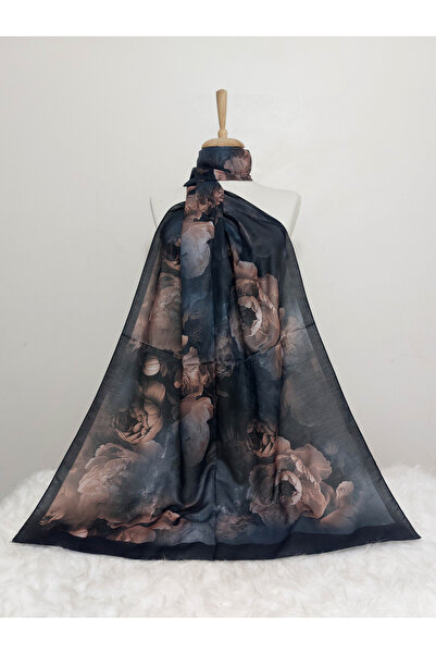 REMOMODA Flower Pattern Cotton Soft Shawl , High Quality & New Season Shawl