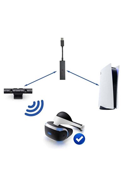 Generic PSVR Camera Adapter USB3.0 Male to Female for PS5 Controller