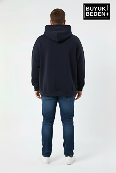 Superlife Чоловічий великий розмір AR з принтом, худі з капюшоном SPR26BSW963