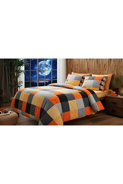 AL-SARIHI GROUPS TAÇ Turkish Double Duvet Set, 4 Pieces