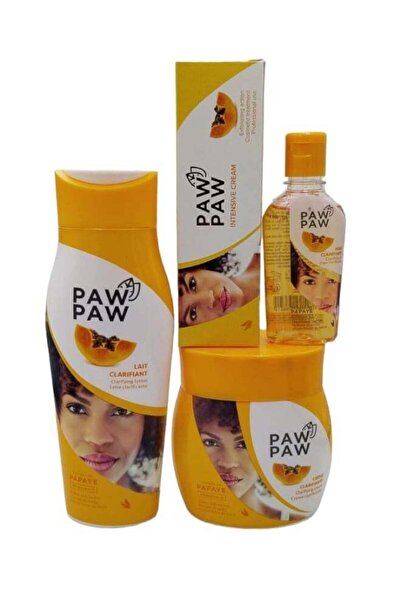 Paw Paw مجموعة تنقية الجسم بخلاصة البابايا و فيتامين هـ