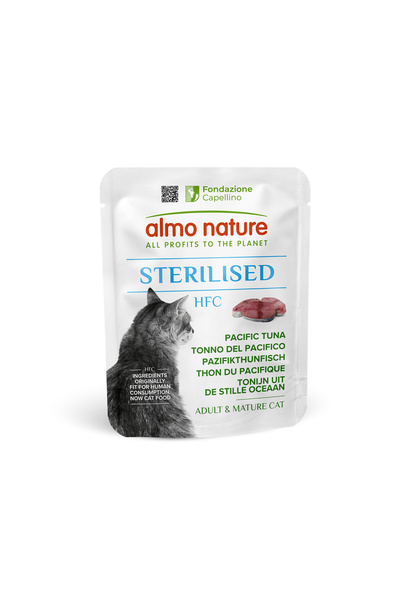 Almo Nature Sterilised Pacific Tuna Wet food 50 g