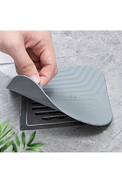 safestore 1 adet Banyo ve mutfak Koku Önleyici silikon mat kare duş lavabo sü...