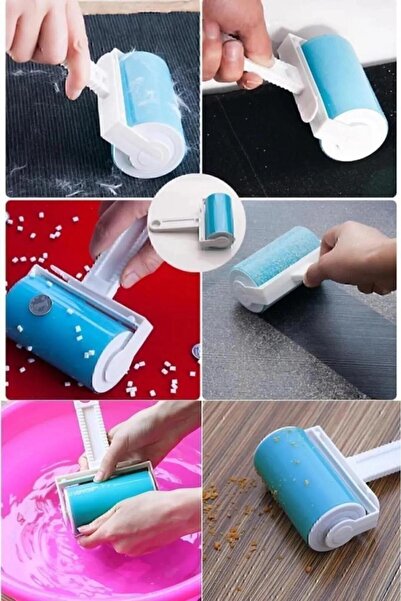 sanal trend Washable Hair Dust Collection Roller Clothes Carpet Sofa Cat Dog Pet Hair Cleaning Apparatus
