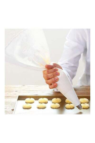 Generic Thermo Standard Cotton Piping Bag White/Black