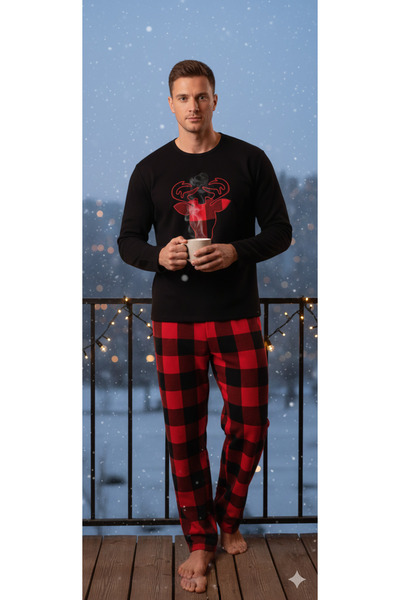 Sude HOMEWEAR MEN'S POLAR PYJAMAS SET