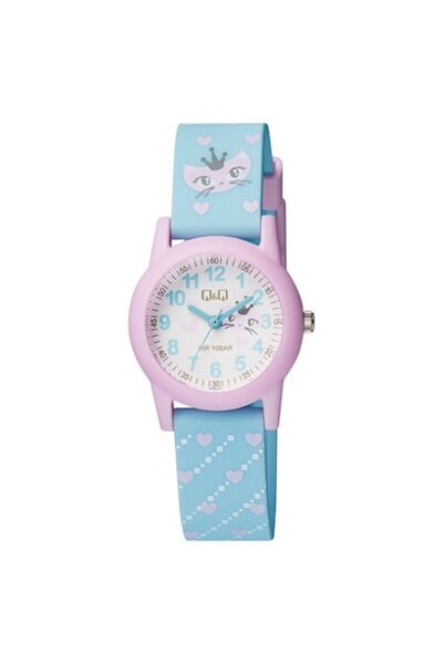 Q&Q Ceas pentru pisici pentru copii VR99J007Y