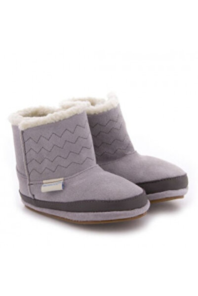 ROBEEZ Girls Lined Boots Gris Clair (Baby Boots)