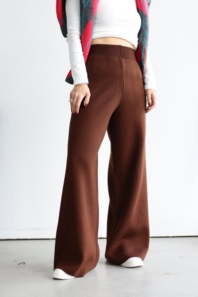 Bengi Clothing Merino Textured Knit Pants