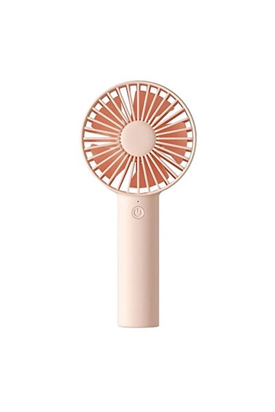 Danex Ventilator portabil 2000mAh, B13, Silicon Flex, Roz pudrat