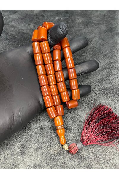 Mos Tespih Old Rope Tassel Cut High-End Tightening Amber Prayer Beads