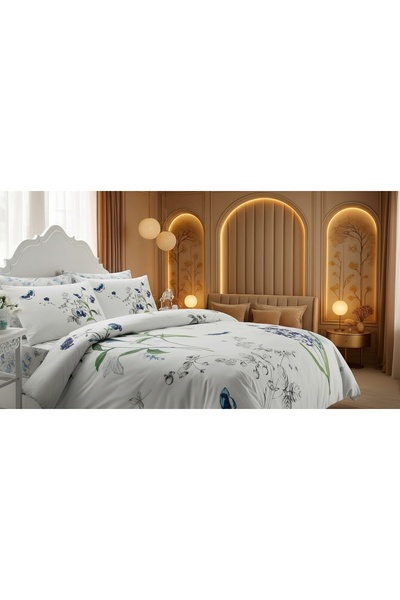 AL-SARIHI GROUPS TAÇ Turkish Double Duvet Set, 4 Pieces