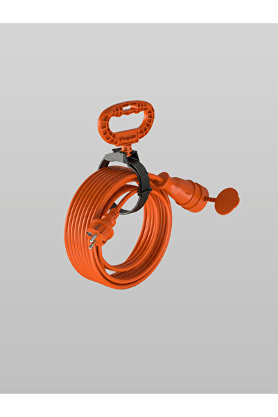 Bylion UZATMA FİŞ-PRİZ 20MT 3X2,5 20 MT KABLOLU TEKLİ KAUÇUK UZATMA TURUNCU