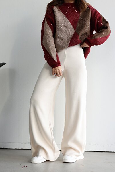 Bengi Clothing Merino Textured Knit Pants