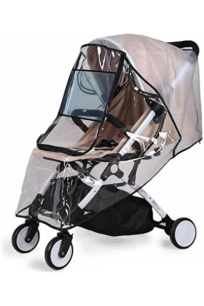 YARDHOBI Universal Baby Stroller Rain Cover – Ventilated Transparent Weather Protector