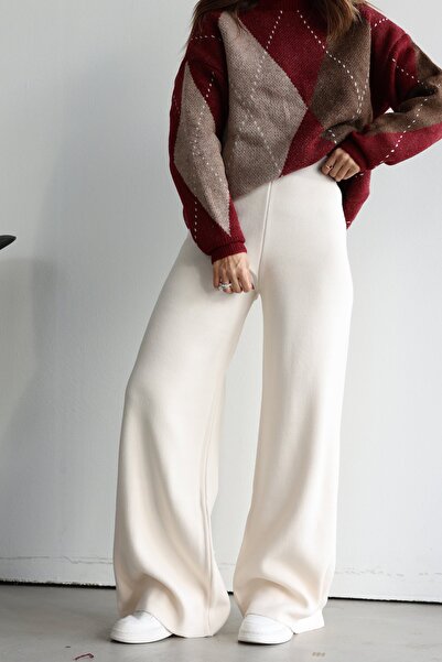 Bengi Clothing Merino Textured Knit Pants