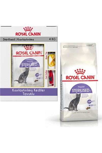 Royal Canin Sterilised Tavuklu Kısırlaştırılmış Kedi Maması 4 kg CB13331 CSS6...