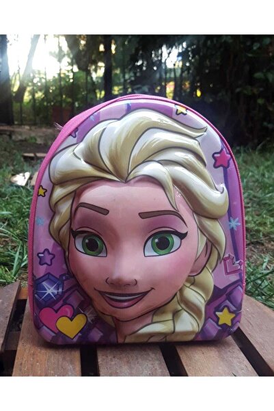 Glowfit Shine Your Shape 5d Embossed Kindergarten Nursery And Daily Use Backpack