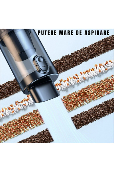 VENTART VENTART handheld vacuum cleaner, cordless, speed 50000RPM, power 13000PA, LED light, 2 speed settings