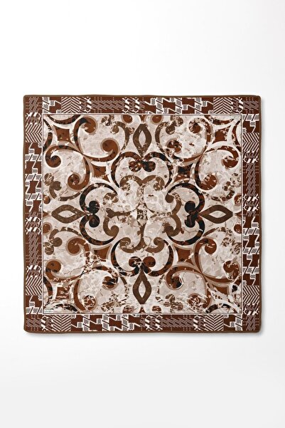 Levidor Μεταξωτό μαντήλι με σχέδιο πλακάκι-0918