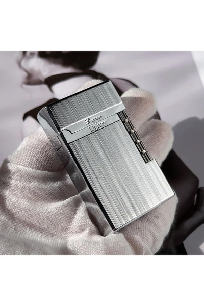 ErCorp Gümüş Tasarım Şık Erkek Çakmak