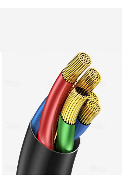 Generic 66W 3-in-1 Retractable Fast Charging Data Cable (Micro, iP, Type-C) - 1.1m