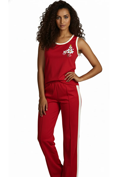 ALFA AKSESUAR 03 Set de pijamale fără mâneci Senfoni 5324