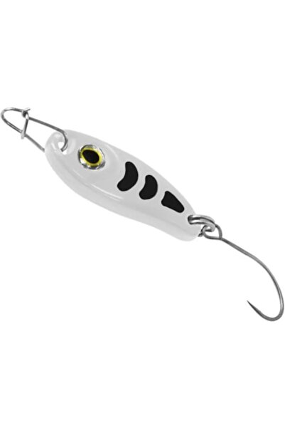 DELPHİN Lingură oscilantă Eyer Zebra, 2,5 cm, 3 g, cârlig nr. 8