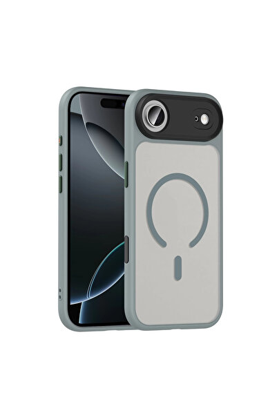 eco port غطاء جوكو ابل ايفون 17 اير ميجان ماجسيف - رمادي تيتان