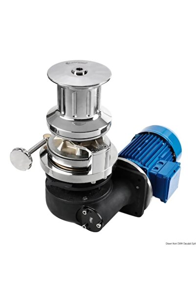 TNG Outdoor Italwinch Star Plus Anchor Winch 24V, 2300W, 80 kg, 10 mm Chain, AISI316 Stainless Steel