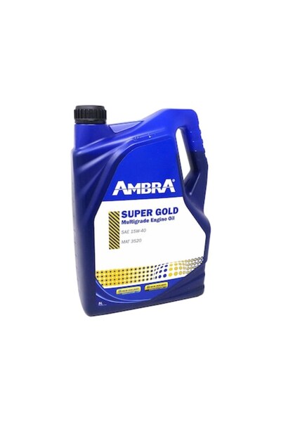 AMBRA Super Gold Motor Oil, 15W40 - 5 L