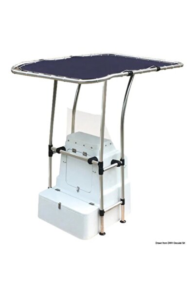 TNG Outdoor Placă profesională din aluminiu T-T, universală pentru consolă, d...