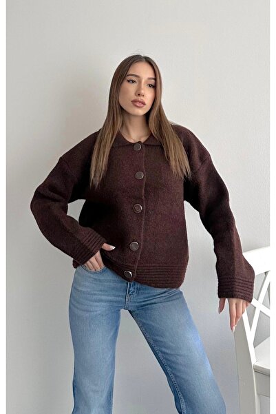 fujya Polo Neck Mia Knitwear Jacket