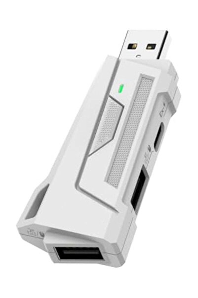 Generic PC Gaming Keyboard & Mouse to Joystick Adapter – Customizable with App, Flex Mapping