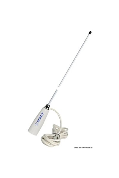 OSCULATI Antenă Scout AM/FM 90 cm