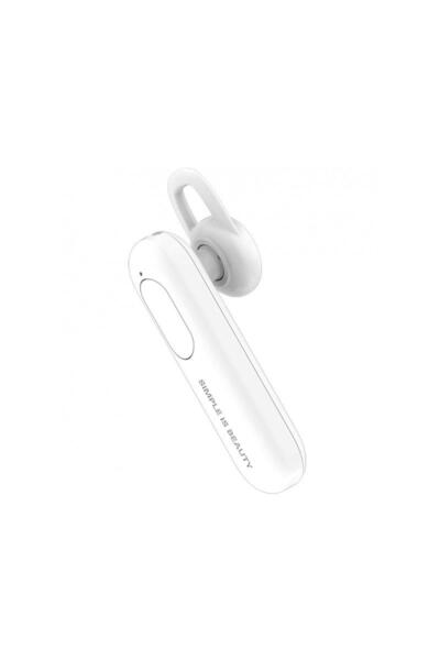 XO Design Set handsfree Bluetooth BE4 MultiPoint A2DP Alb