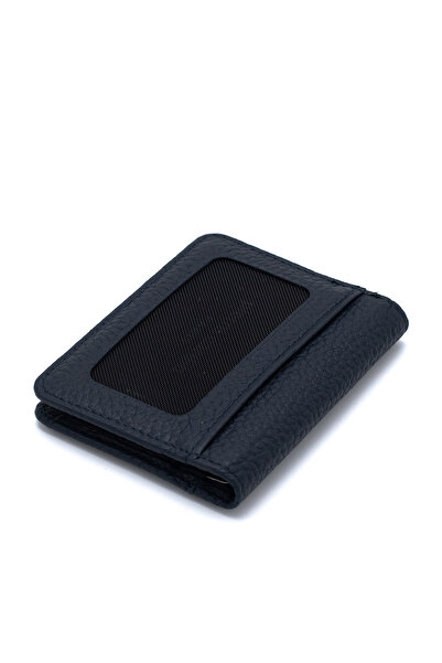 Pierre Cardin Navy Blue Unisex Leather Card Holder 1252L1N