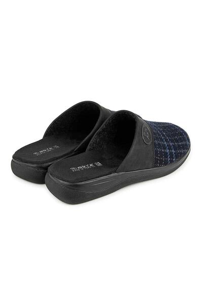 Muya Nafa 36804 Anatomical Felt Men's Slippers Navy Blue