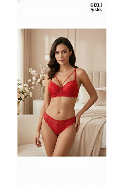 GizliŞıklık Εσώρουχα άψογης ομορφιάς Lace Luxury Bra Set1231001