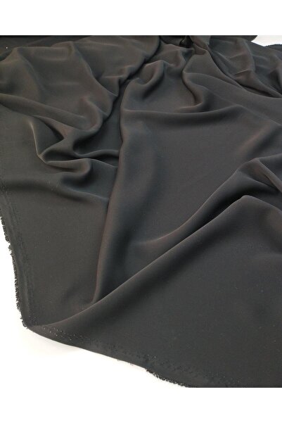 Kumaş Parça Чорний креп-тканина Ширина: 140 см