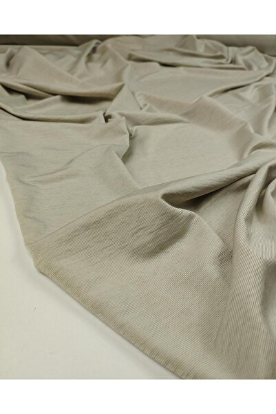 Kumaş Parça جيرسي يوكتوك باستيل أخضر فاتح لامع عرض: 145 سم