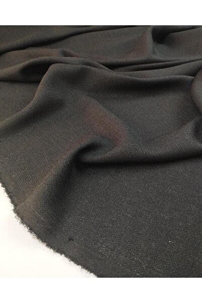 Kumaş Parça din material tip stofă în culoarea neagră: 150 cm