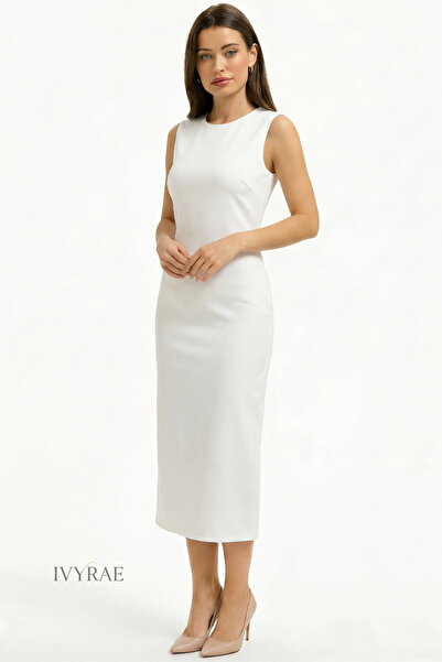 IVYRAE Γυναικείο μακρύ μεσοφόρι με χοντρό λουράκι από μπαμπού για το σπίτι, αναπνεύσιμο με απαλή υφή εφαρμοστό