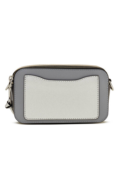 Marc Jacobs , The Snapshot leather crossbody bag, Grey