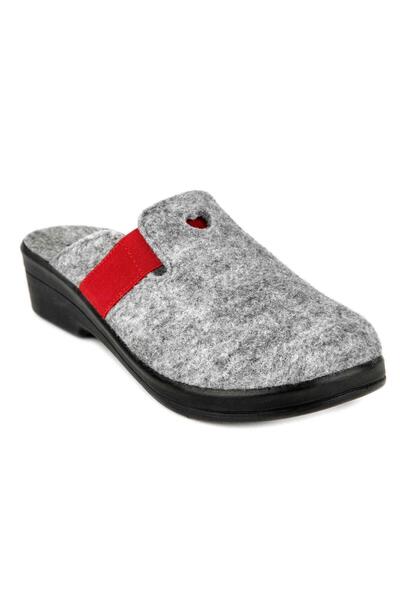 Muya Penny 32924 Anatomical Felt Women's Slippers Gray